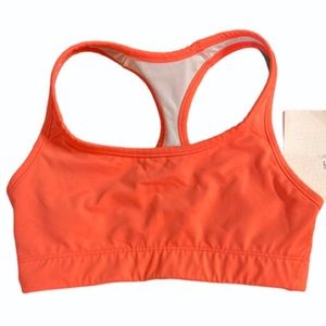 NEW GapFit Sports Bra Tangerine Sz XS Med Support
